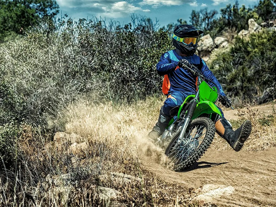 2027 Kawasaki KLX 140R F Lime Green - 111496