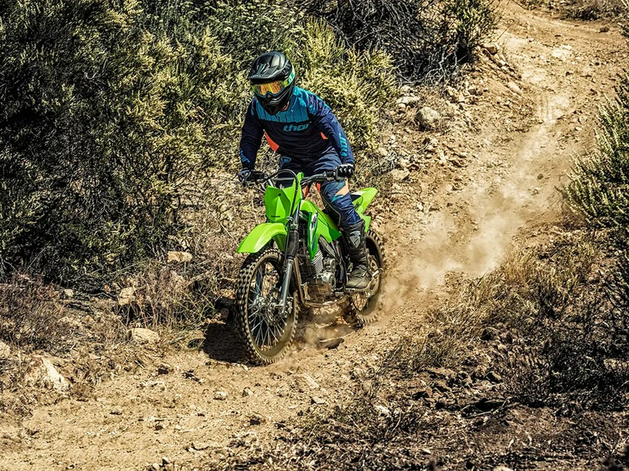 2027 Kawasaki KLX 140R F Lime Green - 111496