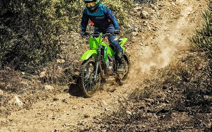 2027 Kawasaki KLX 140R F Lime Green - 111496