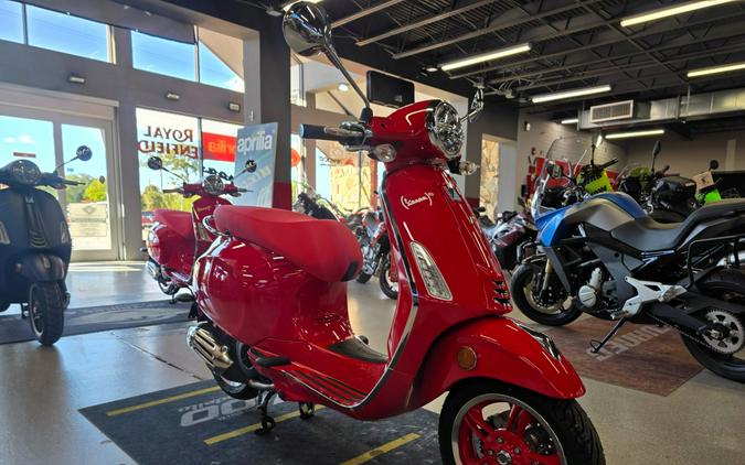 2025 Vespa Primavera 150 Red