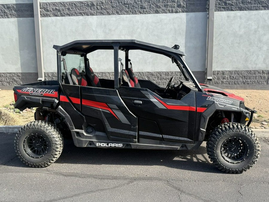 2018 Polaris General 4 1000 EPS Black Pearl