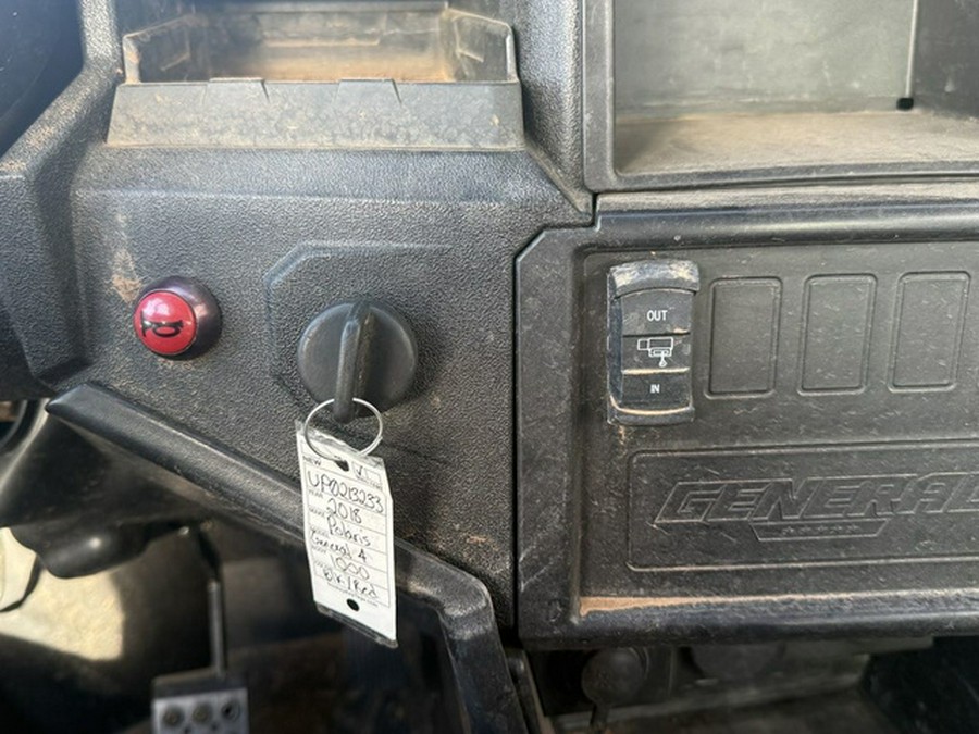 2018 Polaris General 4 1000 EPS Black Pearl