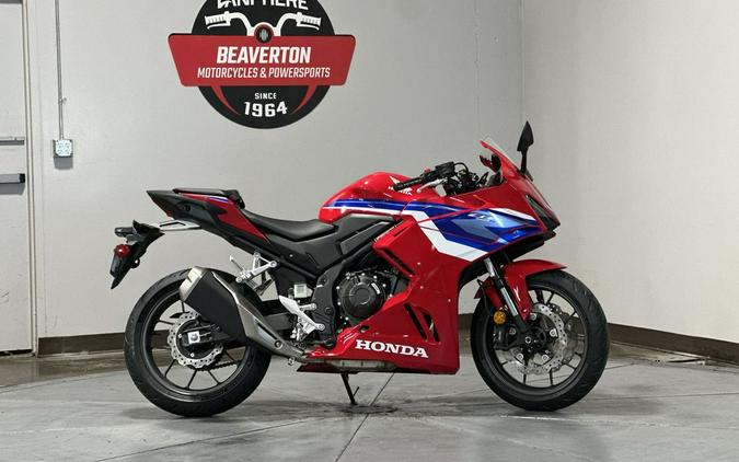 2026 Honda CBR500R ABS