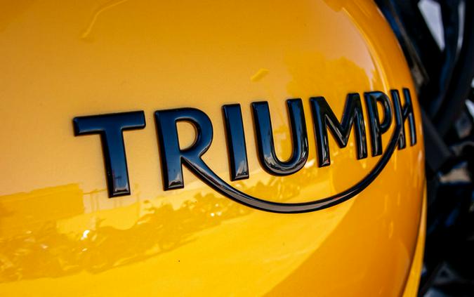 2024 Triumph Scrambler 900 Cosmic Yellow/Graphite