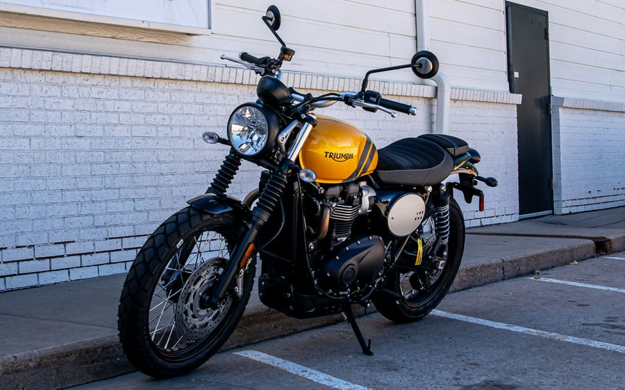 2024 Triumph Scrambler 900 Cosmic Yellow/Graphite