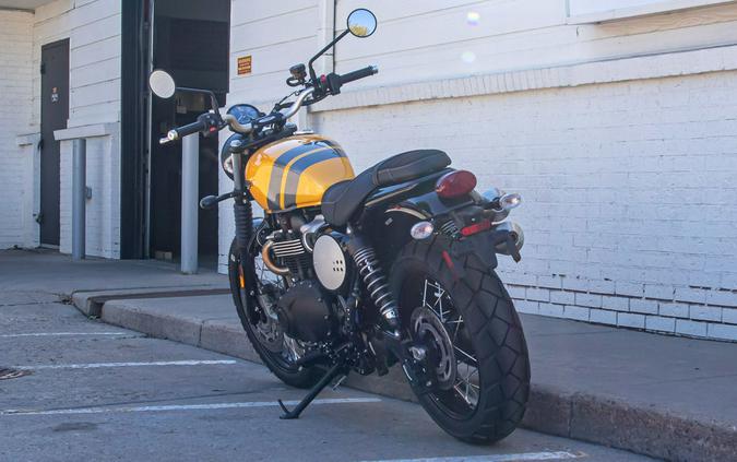 2024 Triumph Scrambler 900 Cosmic Yellow/Graphite