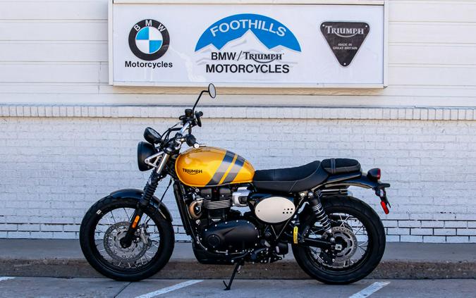 2024 Triumph Scrambler 900 Cosmic Yellow/Graphite