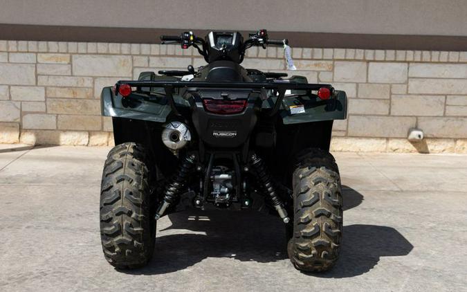 New 2024 HONDA FOURTRAX FOREMAN RUBICON 4X4 DCT BLACK FOREST GREEN