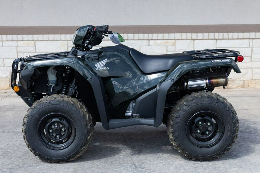 New 2024 HONDA FOURTRAX FOREMAN RUBICON 4X4 DCT BLACK FOREST GREEN