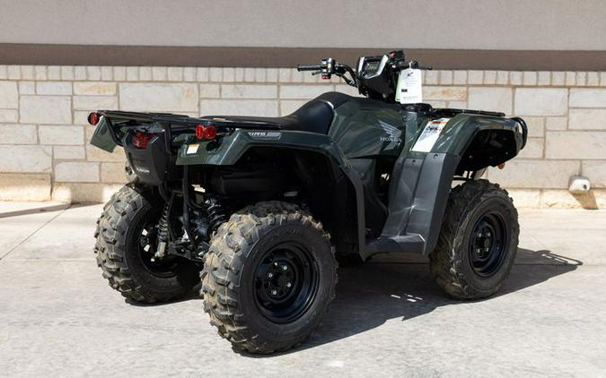 New 2024 HONDA FOURTRAX FOREMAN RUBICON 4X4 DCT BLACK FOREST GREEN