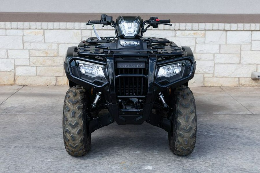 New 2024 HONDA FOURTRAX FOREMAN RUBICON 4X4 DCT BLACK FOREST GREEN