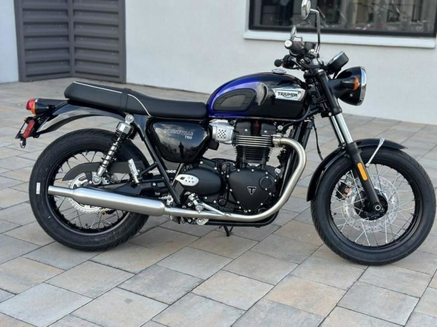 2024 Triumph Bonneville T100 Stealth Edition