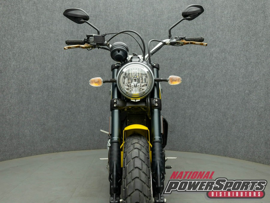 2015 DUCATI SCRAMBLER ICON 800 W/ABS