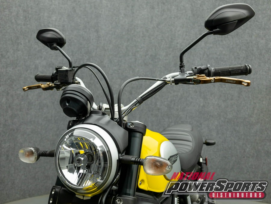 2015 DUCATI SCRAMBLER ICON 800 W/ABS