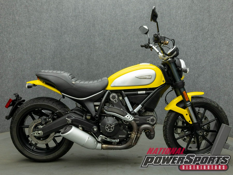 2015 DUCATI SCRAMBLER ICON 800 W/ABS