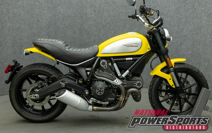 2015 DUCATI SCRAMBLER ICON 800 W/ABS