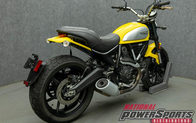 2015 DUCATI SCRAMBLER ICON 800 W/ABS