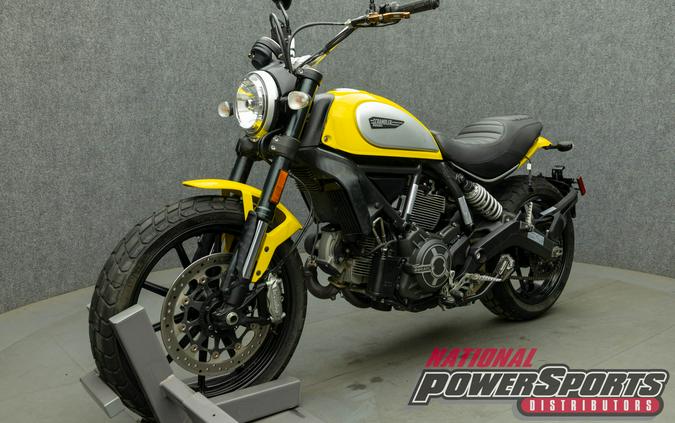 2015 DUCATI SCRAMBLER ICON 800 W/ABS