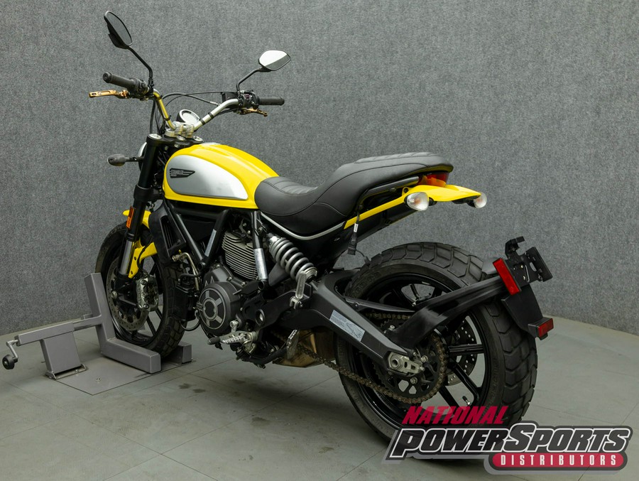 2015 DUCATI SCRAMBLER ICON 800 W/ABS