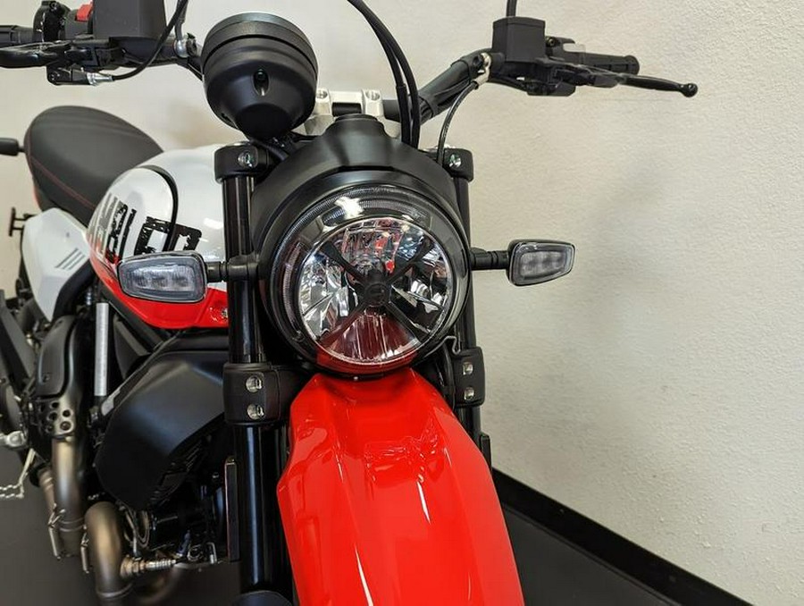 2023 Ducati Scrambler Urban Motard Star White Silk and Ducati GP ’19 Red