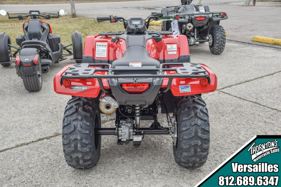 2025 Honda FourTrax Rancher 4x4