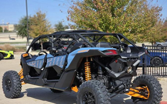 2026 Can-Am® Maverick X3 MAX RS Turbo Scandi Blue & Orange Crush