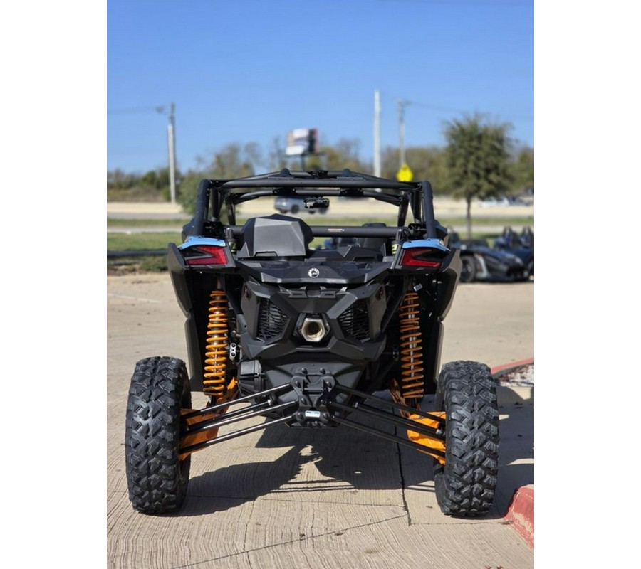2026 Can-Am® Maverick X3 MAX RS Turbo Scandi Blue & Orange Crush