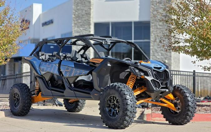 2026 Can-Am® Maverick X3 MAX RS Turbo Scandi Blue & Orange Crush