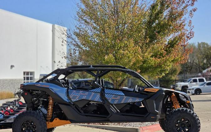 2026 Can-Am® Maverick X3 MAX RS Turbo Scandi Blue & Orange Crush