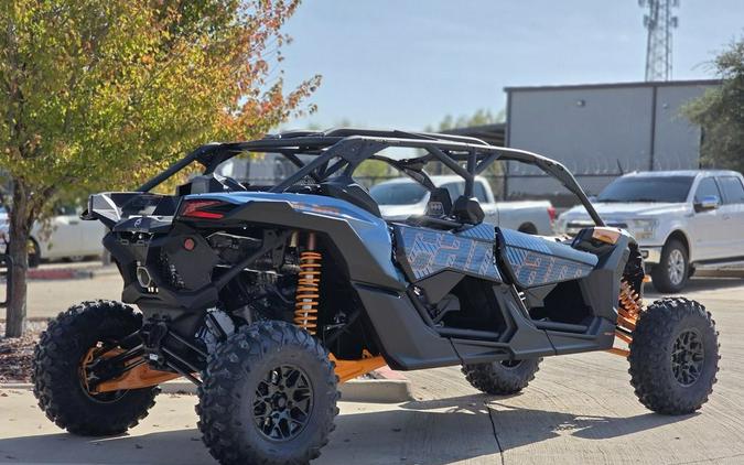 2026 Can-Am® Maverick X3 MAX RS Turbo Scandi Blue & Orange Crush