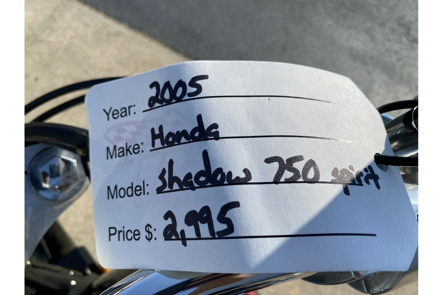2005 Honda SHADOW 750 SPIRIT