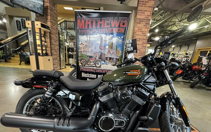 2026 Harley-Davidson® Nightster® Special Olive Steel Metallic Black Trim