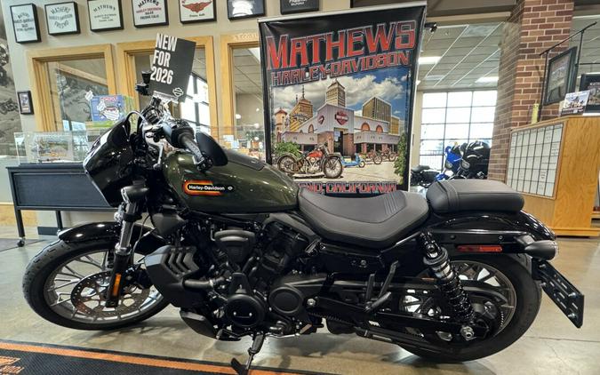 2026 Harley-Davidson® Nightster® Special Olive Steel Metallic Black Trim