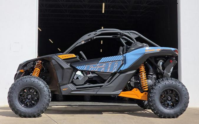 2026 Can-Am® Maverick X3 RS Turbo Scandi Blue & Orange Crush