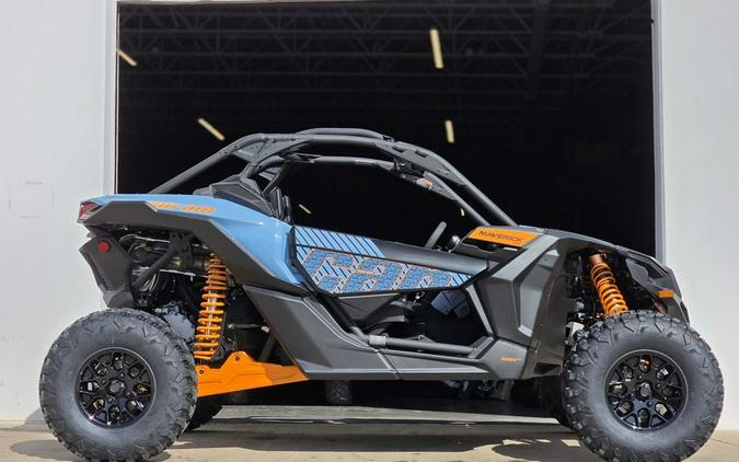 2026 Can-Am® Maverick X3 RS Turbo Scandi Blue & Orange Crush