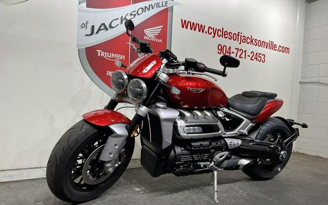 2022 Triumph Rocket 3 R Korosi Red