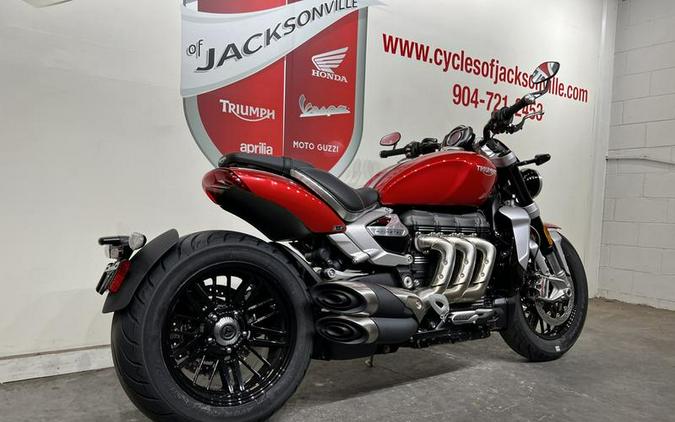 2022 Triumph Rocket 3 R Korosi Red