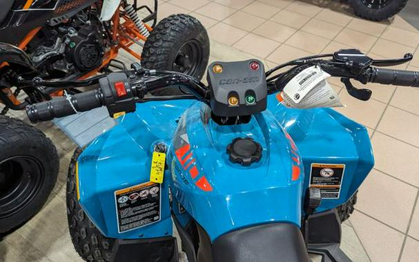 New 2024 CAN-AM RENEGADE 110 EFI ICEBERG BLUE AND BLACK