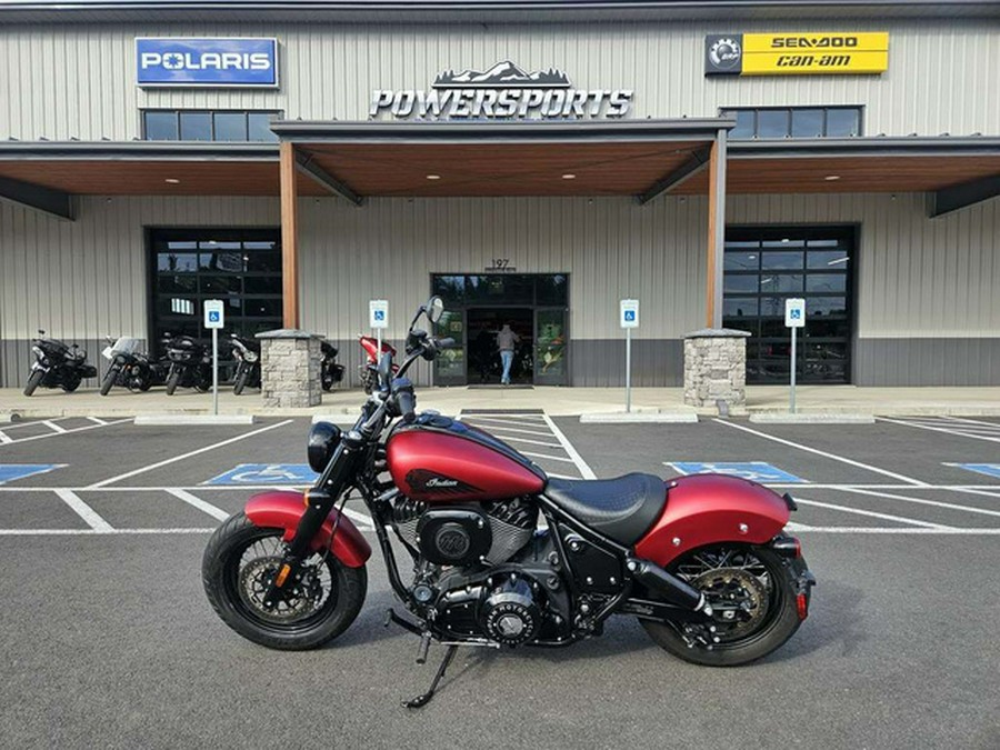2024 Indian Chief Bobber Dark Horse Sunset Red Smoke
