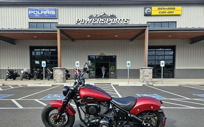 2024 Indian Chief Bobber Dark Horse Sunset Red Smoke