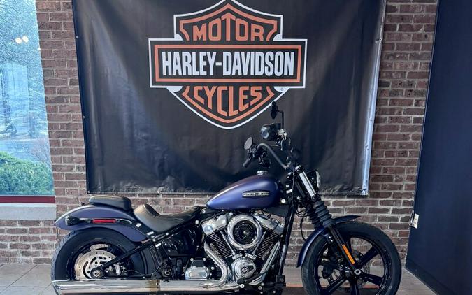 2025 Harley-Davidson Street Bob FXBB Purple Abyss Denim w/Cast Wheels