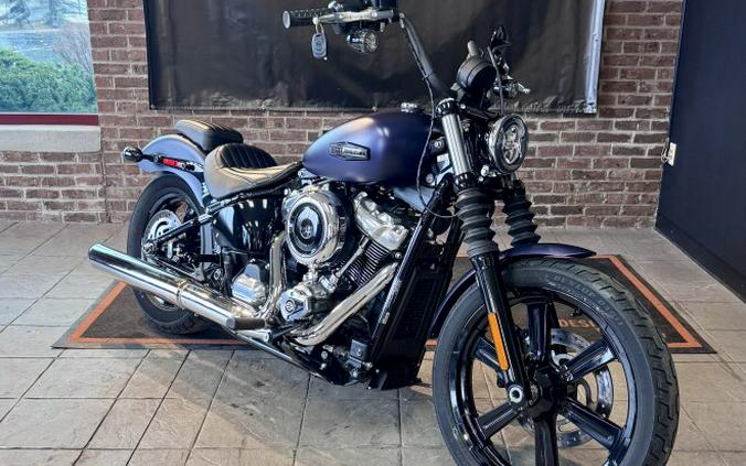 2025 Harley-Davidson Street Bob FXBB Purple Abyss Denim w/Cast Wheels