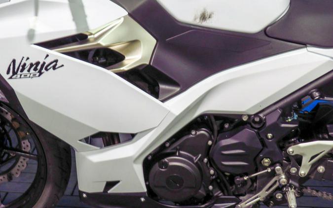 2020 Kawasaki Ninja 400 ABS Pearl Blizzard White