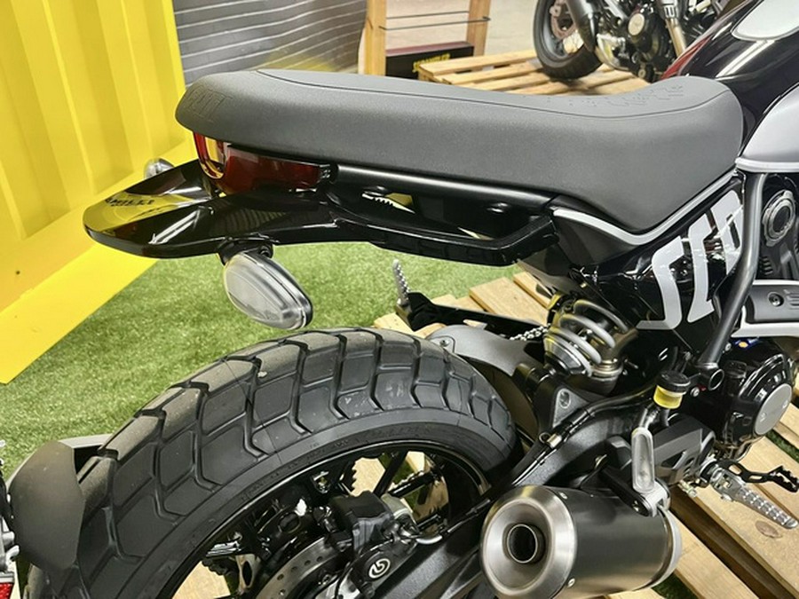 2025 Ducati Scrambler Icon Dark Icon Thrilling Black