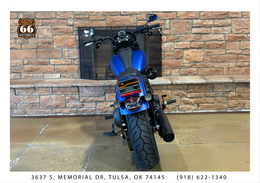 2026 Harley-Davidson® Low Rider® S Aurora Blue Denim Black Trim