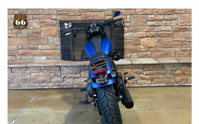 2026 Harley-Davidson® Low Rider® S Aurora Blue Denim Black Trim