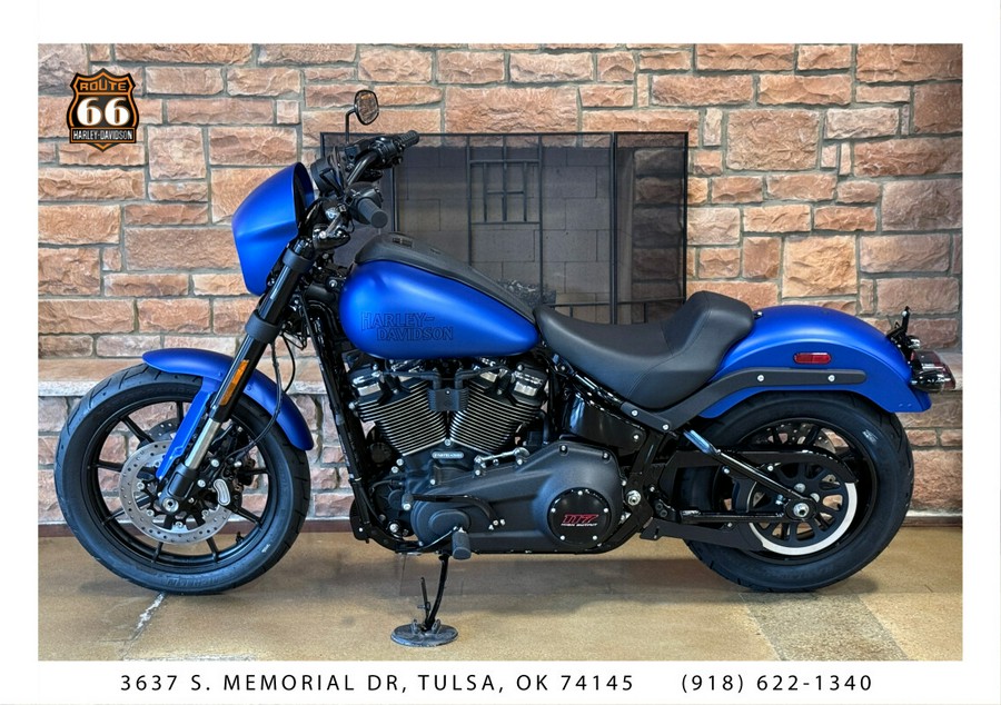 2026 Harley-Davidson® Low Rider® S Aurora Blue Denim Black Trim