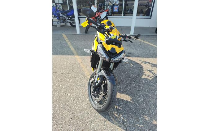 2024 Triumph Street Triple 765 RS Cosmic Yellow