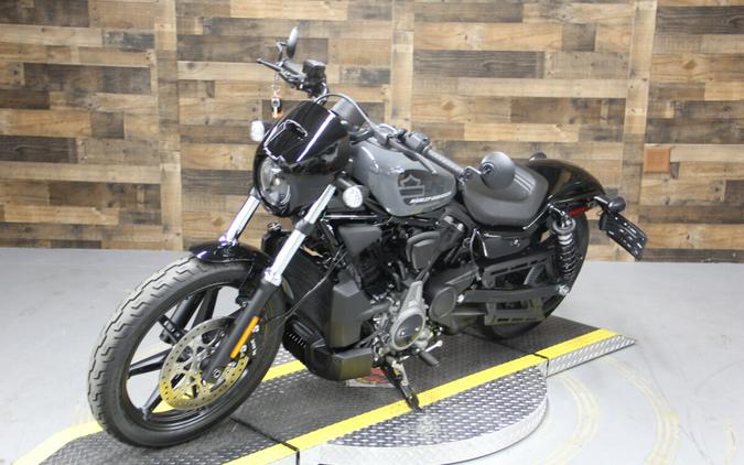 2022 Harley-Davidson Nightster Gunship Gray