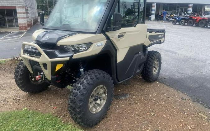 2024 Can-Am® Defender Limited HD10 Desert Tan & Timeless Black